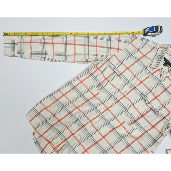 Banana Republic Women's Lg. Sleeve Button-up Shirt, Multicolor Plaid, Size Small - Picture 9 of 10
